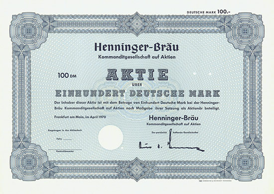 Henninger-Bräu KGaA