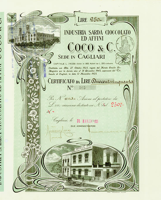 Industria Sarda Cioccolato ed Affini COCO & C.