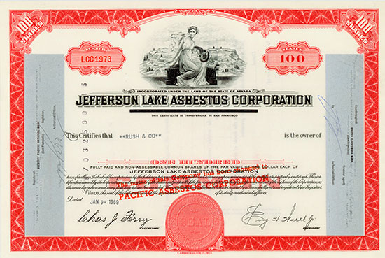 Jefferson Lake Asbestos Corporation