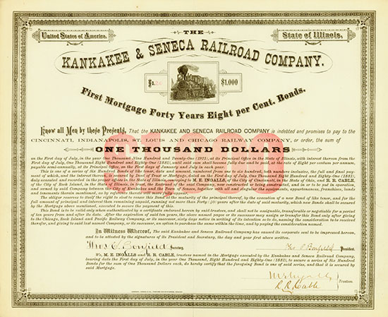 Kankakee & Seneca Railroad Company