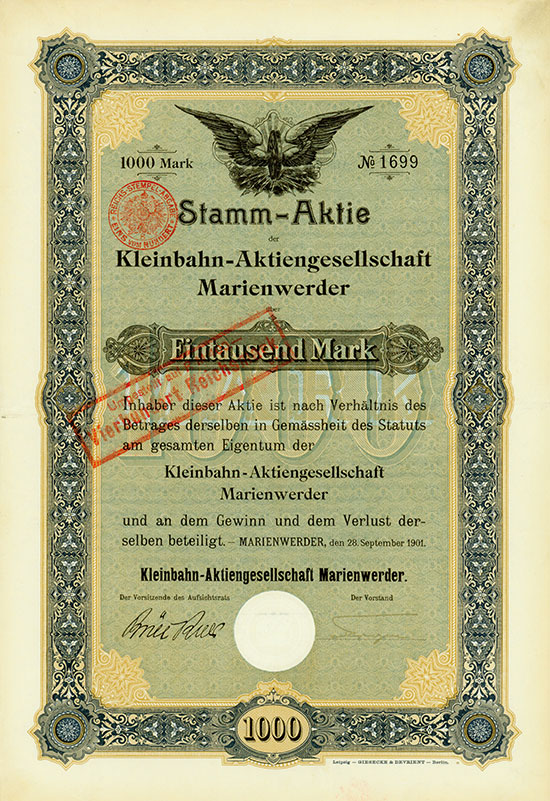 Kleinbahn-AG Marienwerder