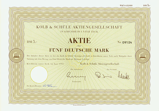 Kolb & Schüle AG