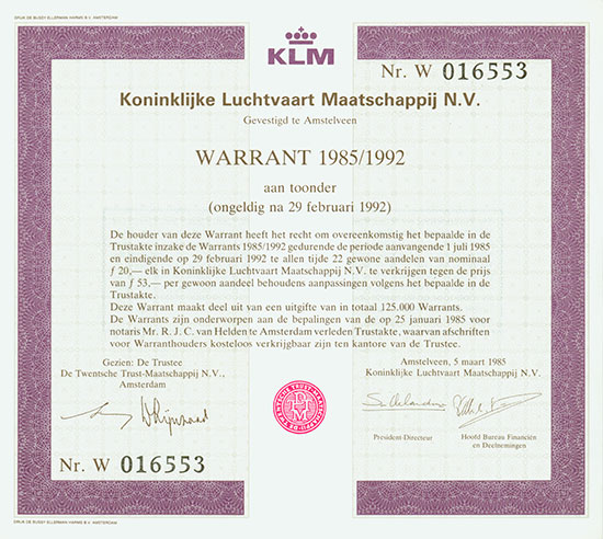 Koninklijke Luchtvaart Maatschappij N.V.