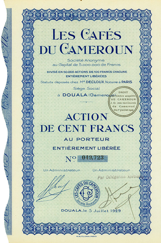 Les Cafés du Cameroun