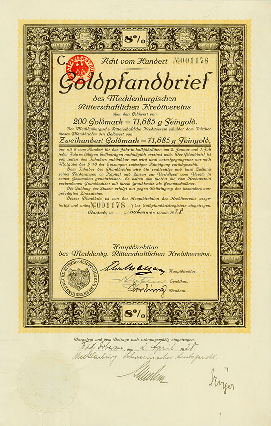 Mecklenburgischer Ritterschaftlicher Kreditverein