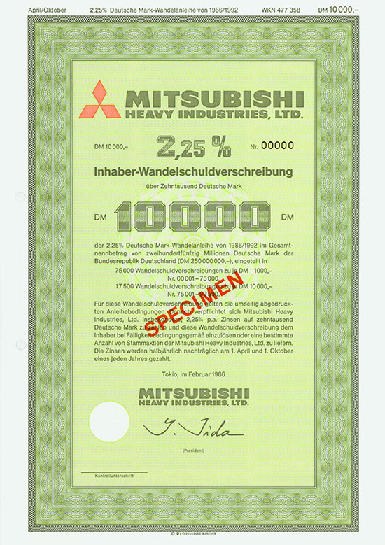 Mitsubishi Heavy Industries, Ltd.