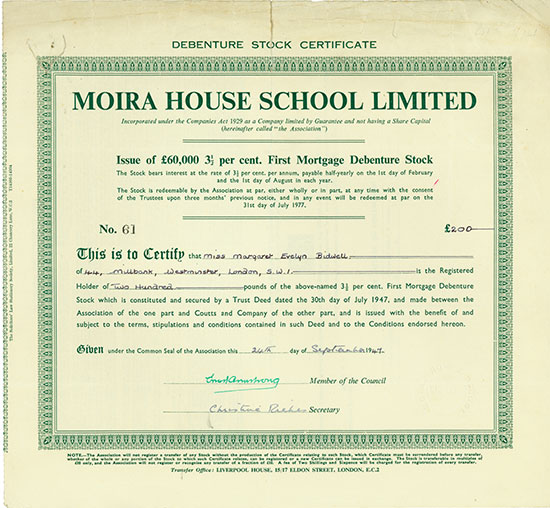 Moira House School Limited