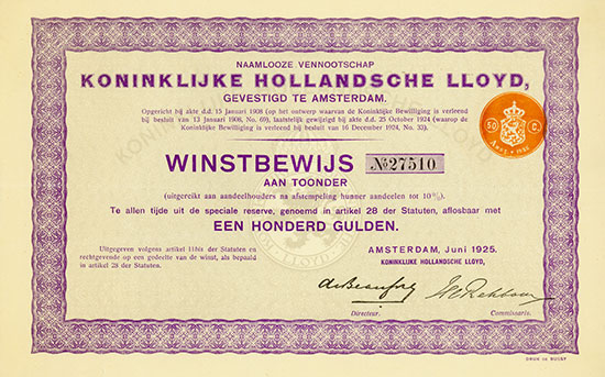 Naamlooze Vennootschap Koninklijke Hollandsche Lloyd
