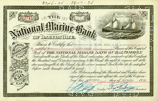 National Marine Bank of Baltimore