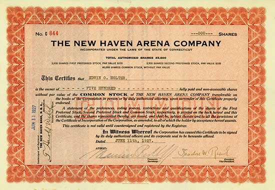 New Haven Arena Company