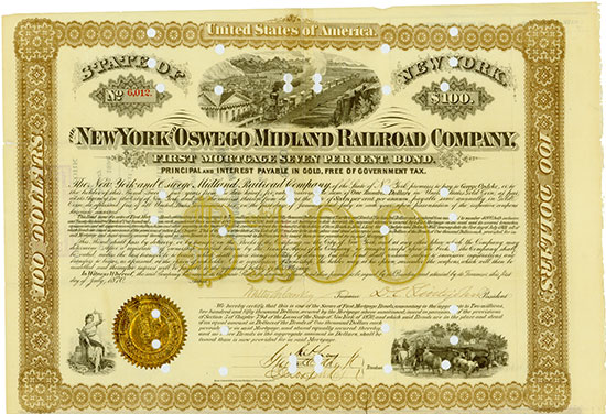 New York and Oswego Midland Railroad Company