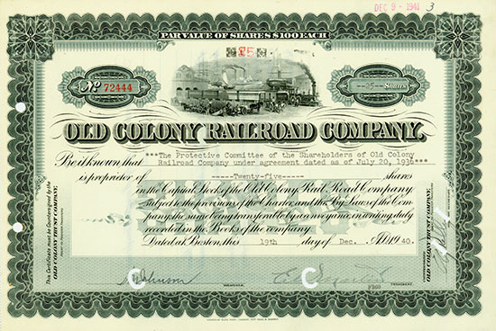 Old Colony Railroad Company