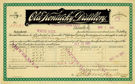 Old Kentucky Distillery Inc.