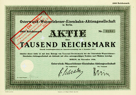 Osterwieck-Wasserlebener Eisenbahn AG