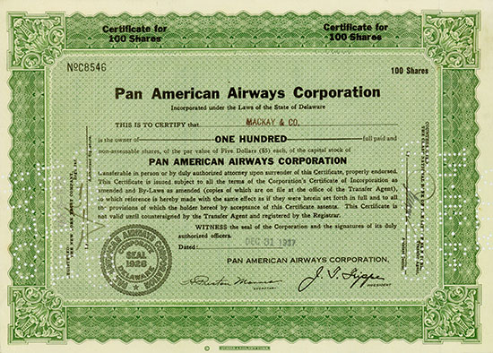 Pan American Airways Corporation