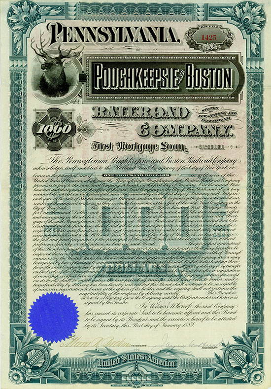 Pennsylvania, Poughkeepsie & Boston Railroad Company