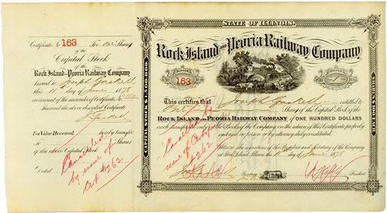 Rock Island and Peoria Railway Company