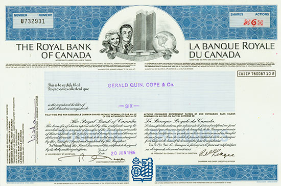 Royal Bank of Canada / Banque Royale du Canada