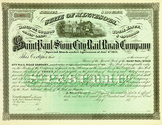 Saint Paul & Sioux City Rail Road Company
