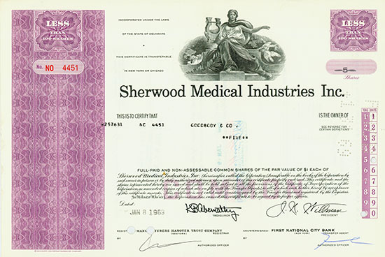 Sherwood Medical Industries Inc.