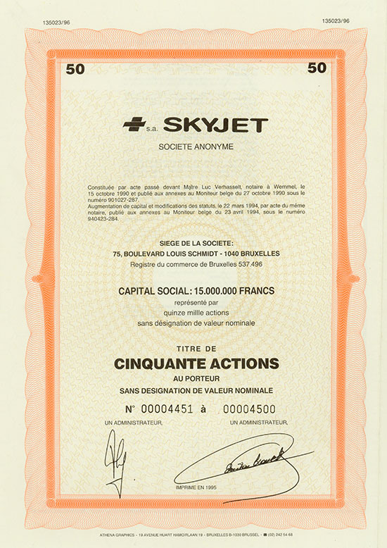 Skyjet Société Anonyme