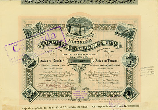 Sociedad de Ferro-Carriles de Montaña a Grandes Pendientes