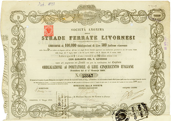 Società Anonima delle Strade Ferrate Livornesi