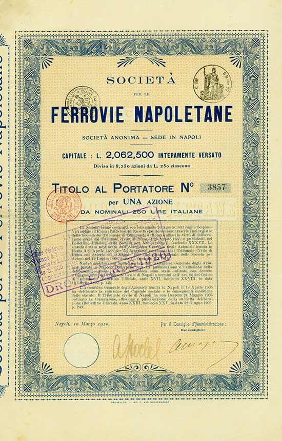 Società per le Ferrovie Napoletane Società Anonima