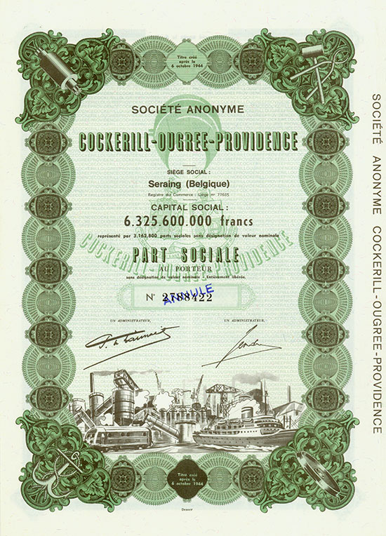 Société Anonyme Cockerill-Ougree-Providence