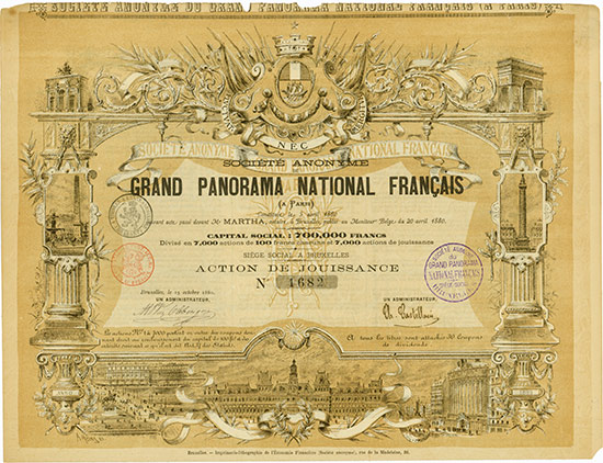 Société Anonyme du Grand Panorama National Francais (a Paris)