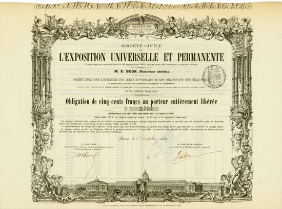 Societé Civile de l'Exposition Universelle et Permanente