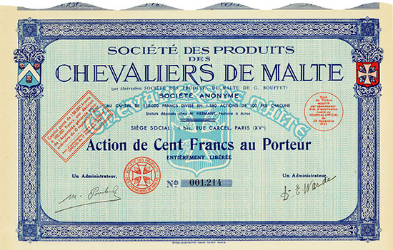 Société des Produits des Chevaliers de Malte