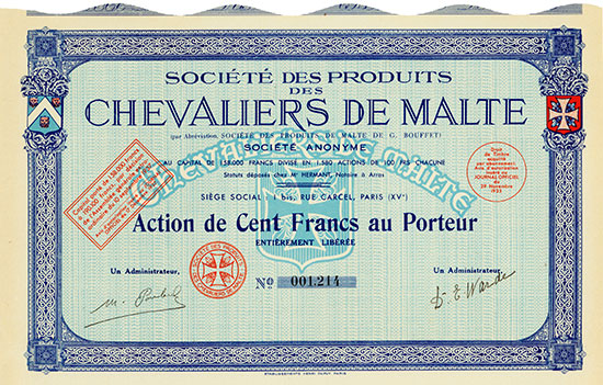 Société des Produits des Chevaliers de Malte