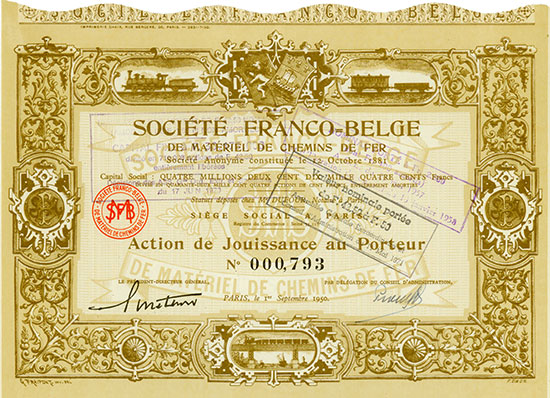 Société Franco-Belge de Matériel de Chemins de Fer