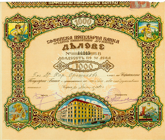 Sofijska Populjarna Banka - kooperative Kreditgesellschaft