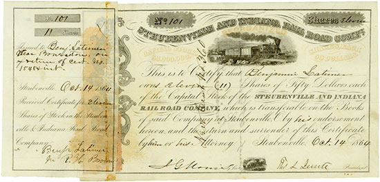 Steubenville and Indiana Rail Road Company (Reorganized)