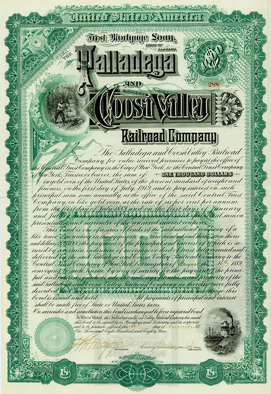 Talladega & Coosa Valley Railroad Company