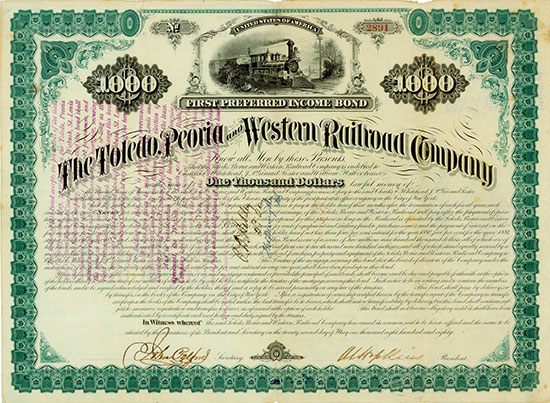 Toledo, Peoria and Western Railway Company