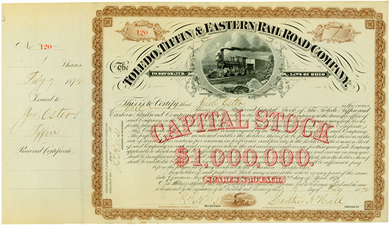 Toledo, Tiffin & Eastern Rail Road Company