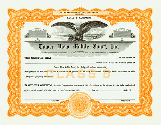 Tower View Mobile Court, Inc.