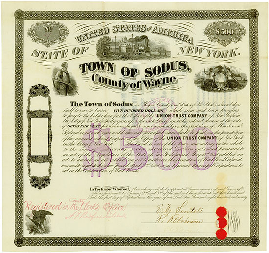 Town of Sodus (Sodus Point and Southern Railroad Company)