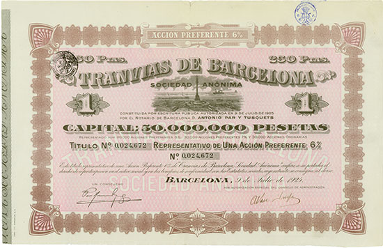 Tramways de Barcelona Sociedad Anonima