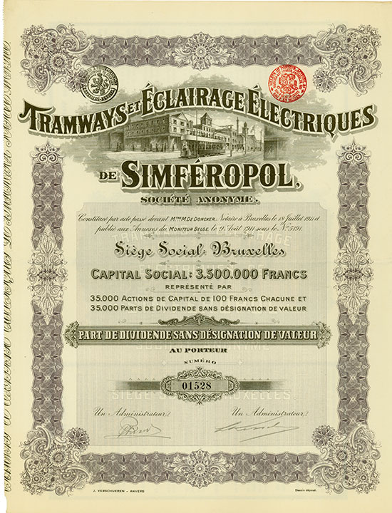 Tramways et Éclairage Électriques de Simféropol Société Anonyme