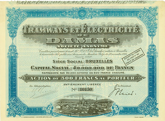 Tramways et Électricité de Damas