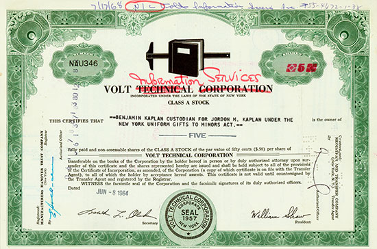 Volt Technical Corporation (Volt Information Services)