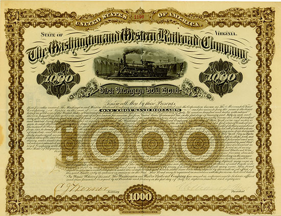 Washington and Western Railroad Company
