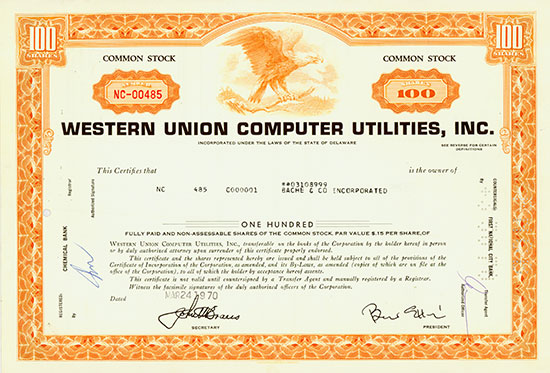 Western Union Computer Utilities, Inc.