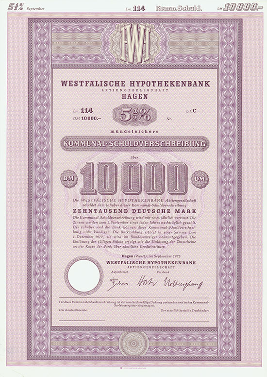 Westfälische Hypothekenbank AG