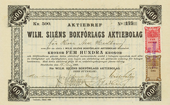 Wilh. Siléns Bokförlags Aktiebolag