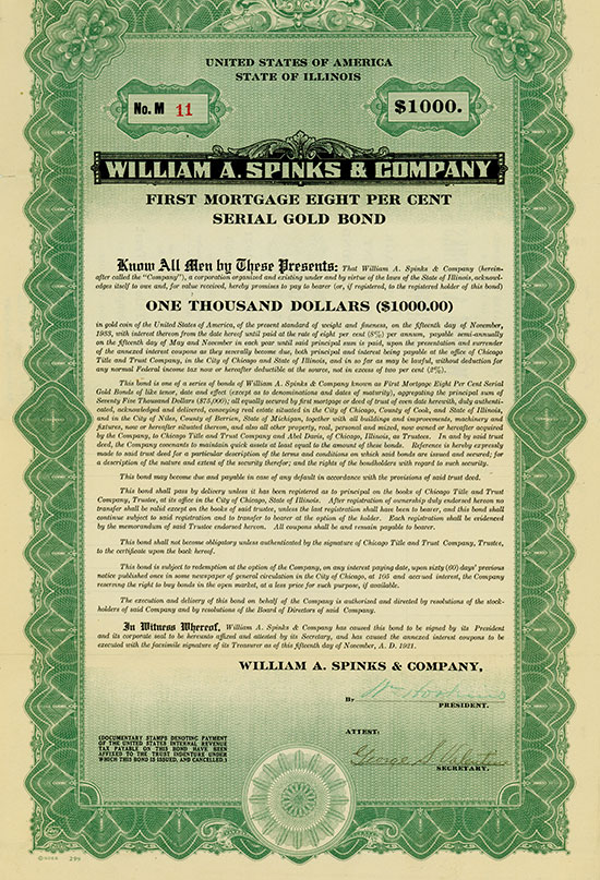 William A. Spinks & Company